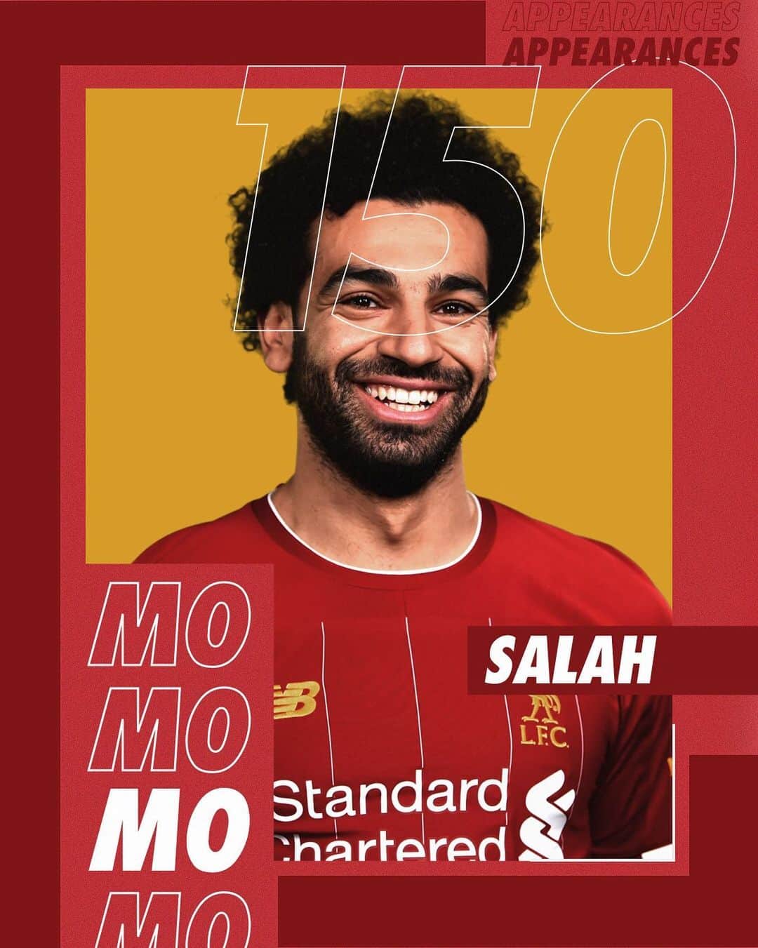 リヴァプールFCさんのインスタグラム写真 - (リヴァプールFCInstagram)「This is Mo’s 1️⃣5️⃣0️⃣th appearance for the Reds 🤩 Egyptian King 👑 #LFC #LiverpoolFC #MoSalah #Salah #ARSLIV」7月16日 3時25分 - liverpoolfc
