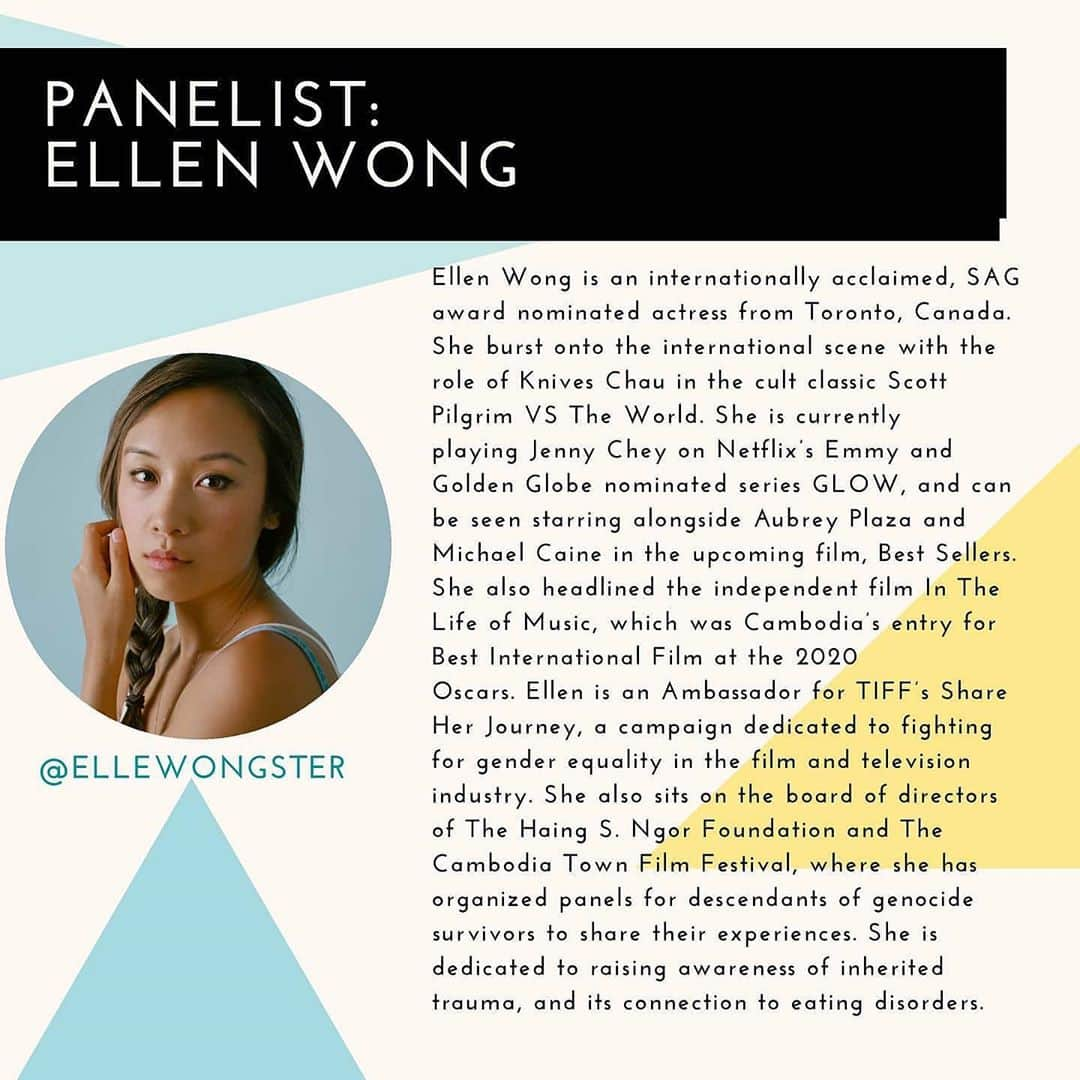 エレン・ウォンさんのインスタグラム写真 - (エレン・ウォンInstagram)「We’ve put together an amazing panel about a subject that is near and dear to our hearts. The Link: Historical Trauma, Genocide and Eating Disorders. Hope you can join us!  ・・・ This subject is long overdue. Join us in our effort to weave together the pieces of what remained and celebrate our resiliency.   Panelists include: @blackandembodied  @nalgonapositivitypride  @annefrankla   Register by donating to the @gofundme link in 2nd slide. All proceeds will go to The Navajo and Hopi Families COVID-19 Relief Fund.」7月16日 4時28分 - ellewongster