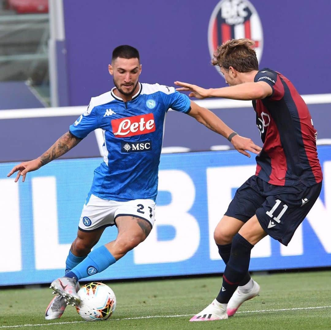 SSCナポリさんのインスタグラム写真 - (SSCナポリInstagram)「‪📸 Gli scatti di #BolognaNapoli 1-1‬ ‪💙 #ForzaNapoliSempre‬」7月16日 4時35分 - officialsscnapoli