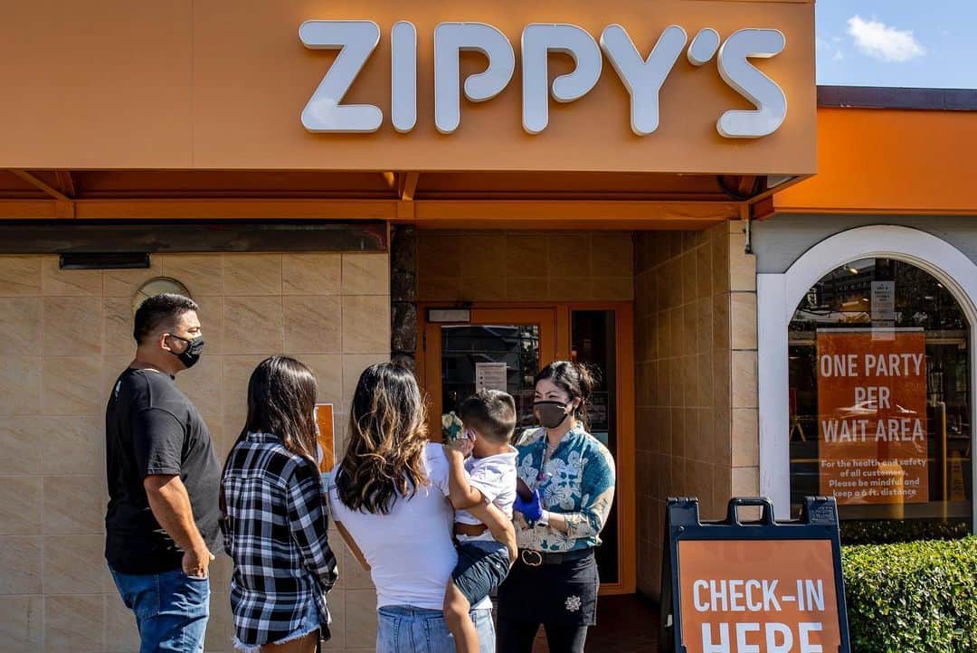 Zippy's Restaurantsさんのインスタグラム写真 - (Zippy's RestaurantsInstagram)「To prevent crowds from gathering in our lobbies, you can now place yourself on a virtual waitlist! What does that mean? First, before you get out of your car, visit our website on your mobile device. Select your preferred Zippy’s location Click on “Join Waitlist” Complete the boxes After entering the information, you will receive a confirmation message. Note that you can check on your place in line by using the link in the message. Now, just wait in the comfort of your own car! For those that arrive without a car, please ask a staff member for directions. You will get a notification when you are the next person in line. This will allow you ample time to make your way to the host stand. You will get another message when we are ready to seat your party. If at any time, you need to let us know that you’re running late, or need to cancel your place in line, just reply to the confirmation message and we’ll take care of it! If you need help getting on our virtual waitlist, our staff at the door or host stand can do it for you. Or, just use the QR code found on our door.」7月16日 4時53分 - zippys