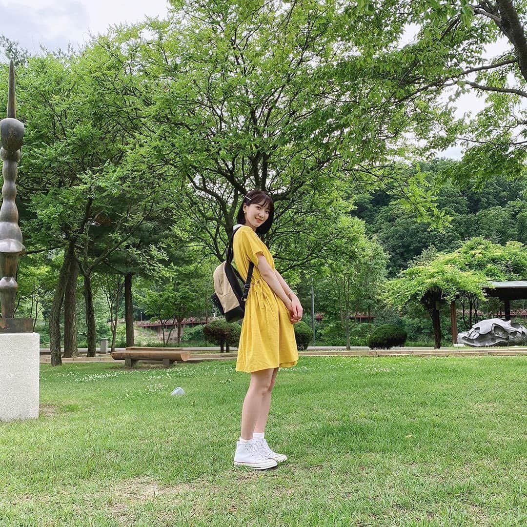 ビニのインスタグラム：「200715 Oh My Girl 공식 인스타그램 (Instagram Update)⁣⁣⁣ #비니selca⁣⁣ ⁣⁣⁣ 📷📸⁣ 썸툰2020 예진 안녕😭👋⁣ ⁣ 📷📸⁣ Goodbye to SOMETOON2020 Yejin😭👋」
