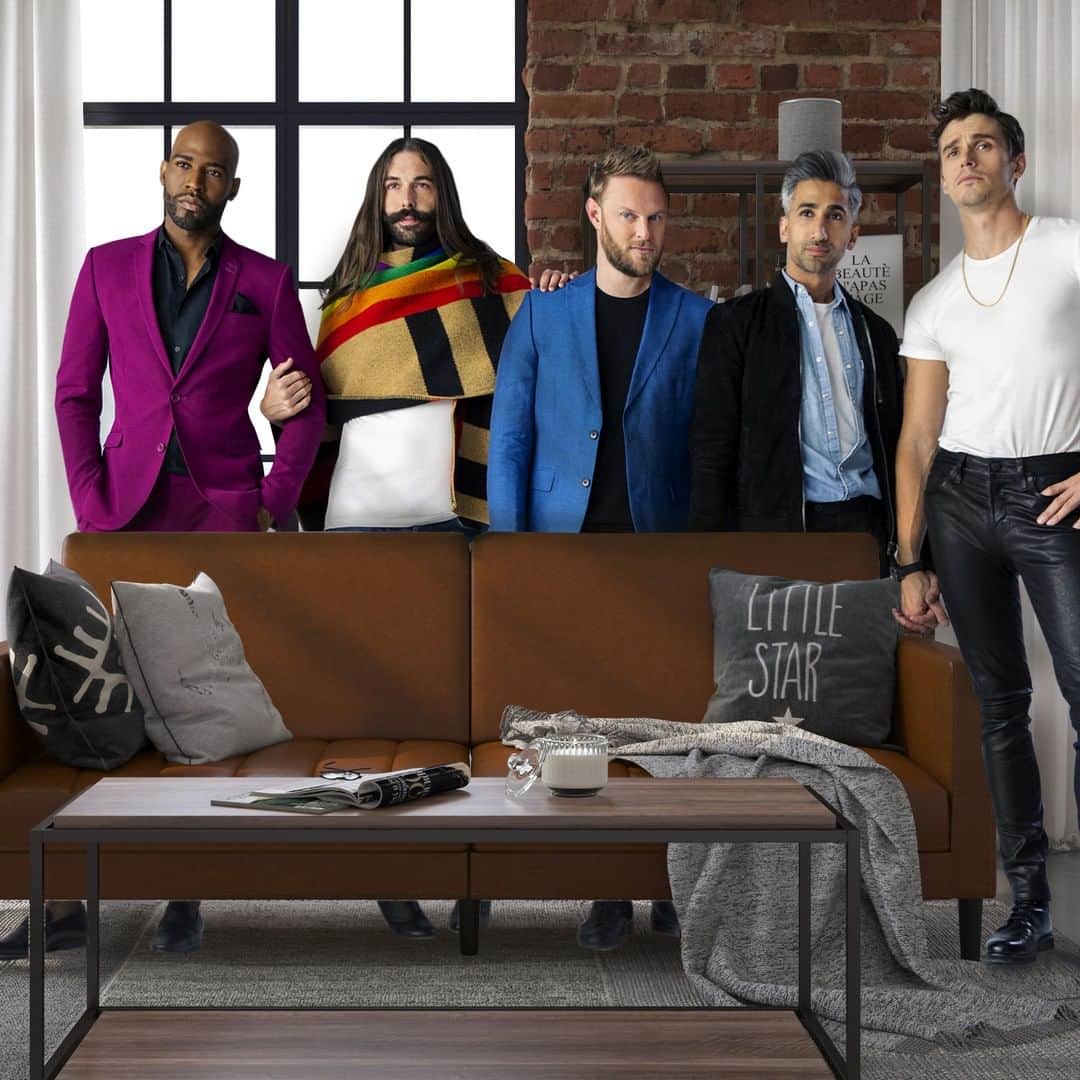 Wal-Mart Stores, Incのインスタグラム：「Expertly curated, certifiably chic, and guaranteed to make you scream YASSSSS—meet the new @QueerEye home collection. It’s basically like having the Fab Five personally makeover your space. Basically. #WalmartHome #QueerEye」