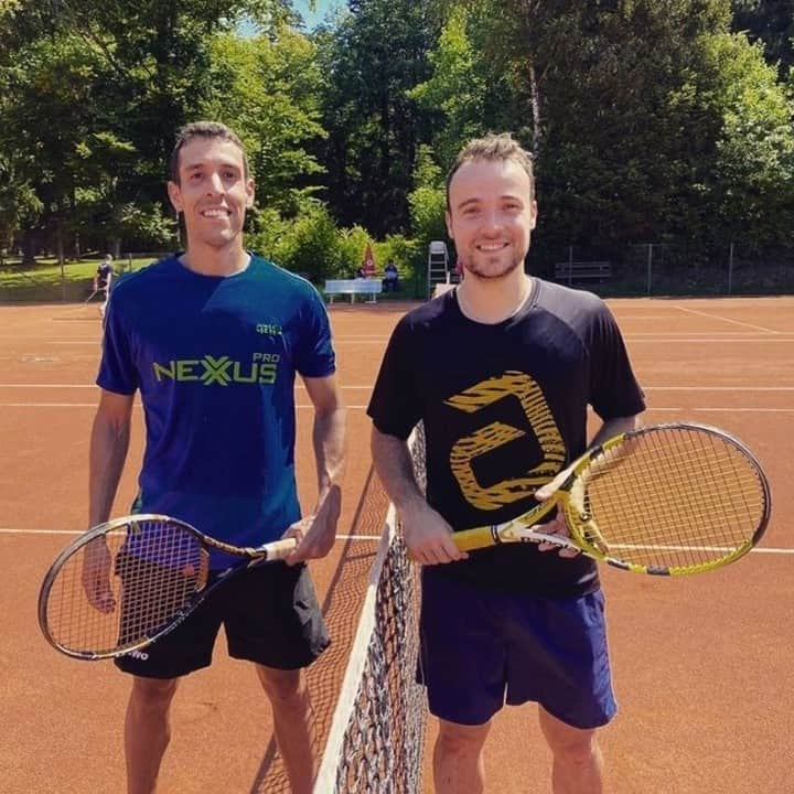 ITTF Worldさんのインスタグラム写真 - (ITTF WorldInstagram)「😊#StayActive #PositiveVibes   #repost @simongauzyoff  . . . Great playing tennis with Rafa! 😃 🎾 @arobles_4」7月16日 6時00分 - wtt