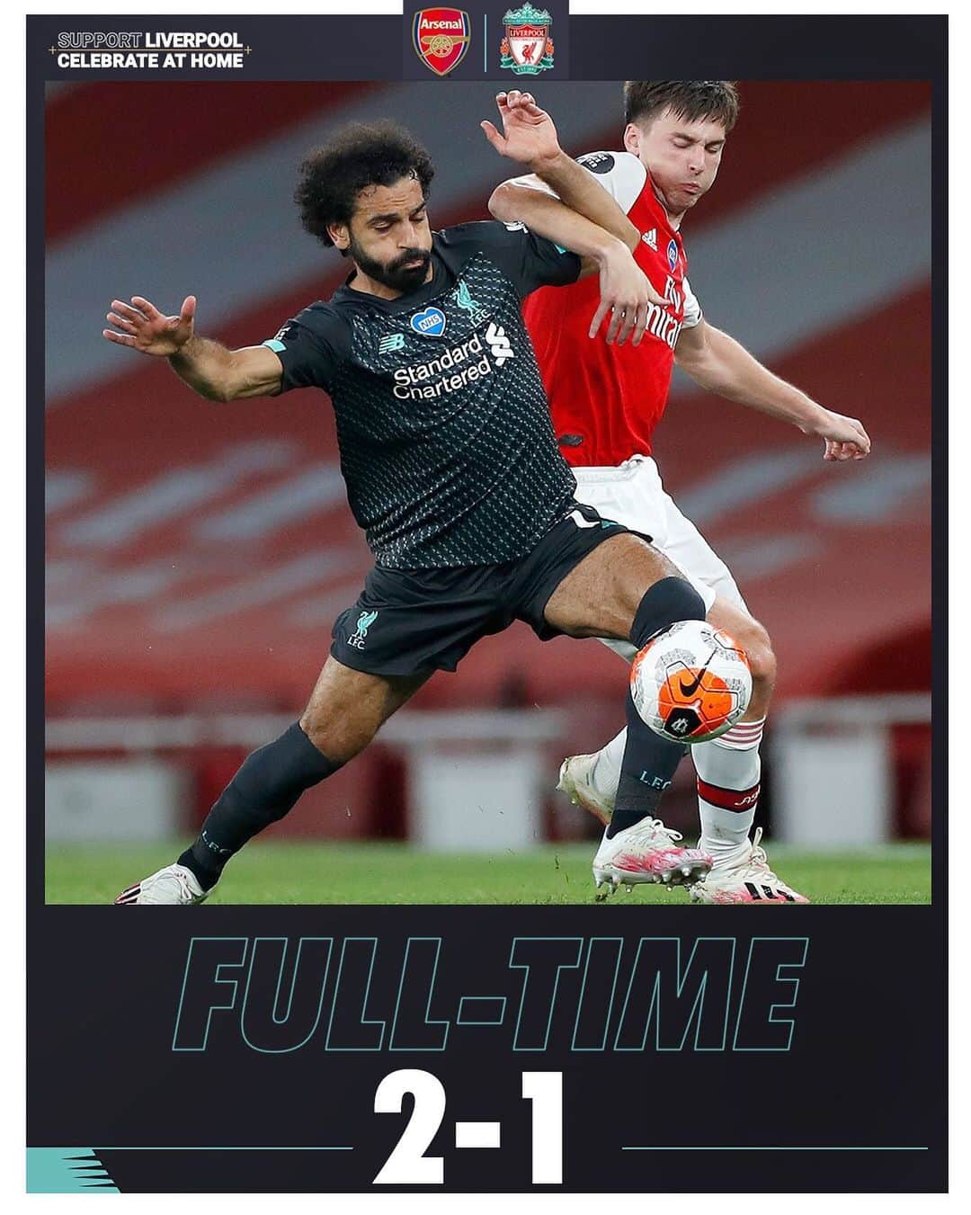 リヴァプールFCさんのインスタグラム写真 - (リヴァプールFCInstagram)「Defeat at Emirates Stadium. #LFC #LiverpoolFC #ARSLIV」7月16日 6時09分 - liverpoolfc