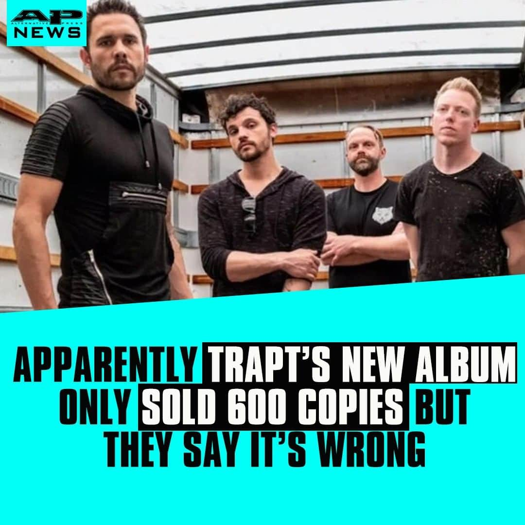 Alternative Pressさんのインスタグラム写真 - (Alternative PressInstagram)「@traptofficial are denying reports that say their new album ‘Shadow Work’ only sold 600 copies in its first week⁠ LINK IN BIO⁠ .⁠ .⁠ .⁠ #trapt #shadowwork #soundscan #alternativepress #altpress」7月16日 7時30分 - altpress