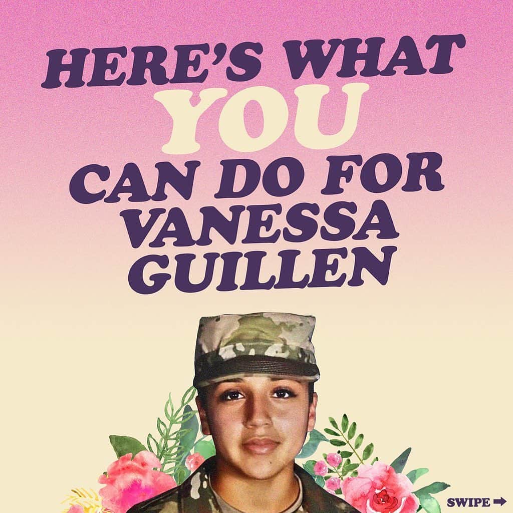ベッキーGさんのインスタグラム写真 - (ベッキーGInstagram)「We MUST continue to come together and demand justice for #VanessaGuillen. Links in my stories. Repost from @votolatino.」7月16日 7時43分 - iambeckyg