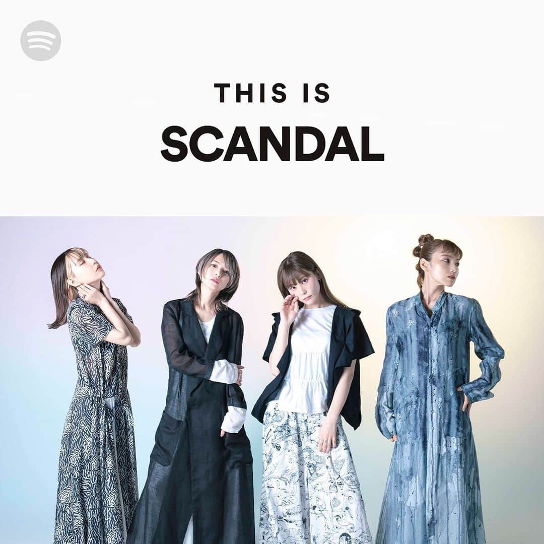 SCANDALさんのインスタグラム写真 - (SCANDALInstagram)「@spotifyjp オールタイムベストプレイリスト "This Is SCANDAL" に新曲「SPICE」も追加され、カバーも更新！ぜひフォローして下さい！ - Make sure to follow and stream "This Is SCANDAL" on Spotify!! #scandal #spotify」7月16日 8時47分 - scandal_band_official