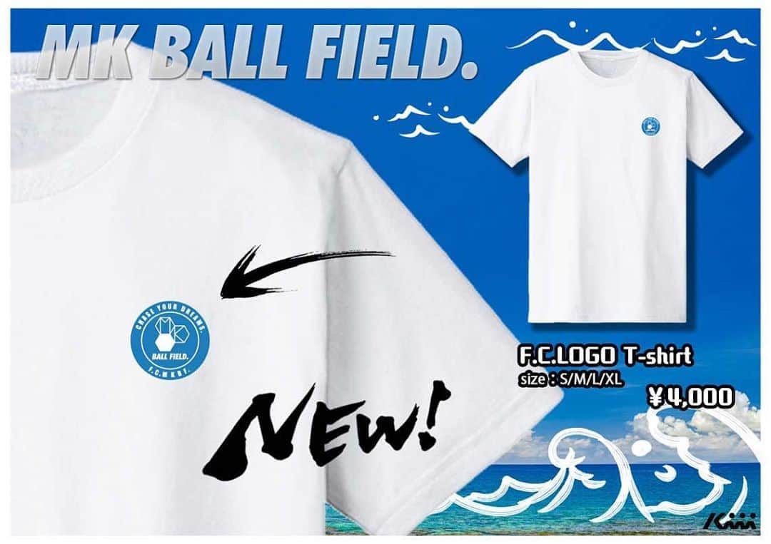 マキヒカのインスタグラム：「. あたくしのブランドMK BALL FIELD.から新商品でます🌈🌺7月17日金曜日昼12時〜発売開始😝⚡️数量限定ですねー！😎💕 @mkballfield からご購入下さい❤️フォローしてください😏 . #白すぎるTシャツ #めちゃくちゃ半袖 #売り上げの一部が僕の大好きなカンボジアへ #ウガンダのブライトスターズFCのスポンサーのMKBALLFIELD #mkbf #MKBALLFIELD @mkballfield」