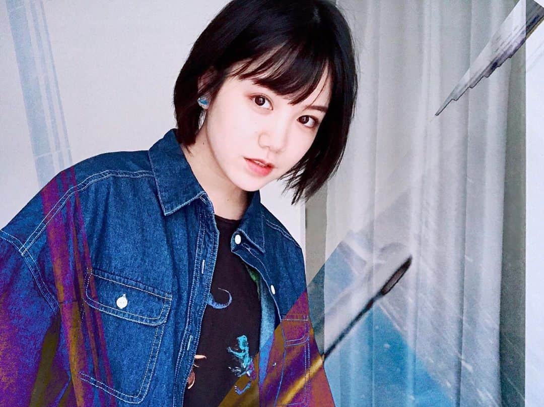 田上真里奈のインスタグラム：「#二重露光 #多重露光 #ootd」