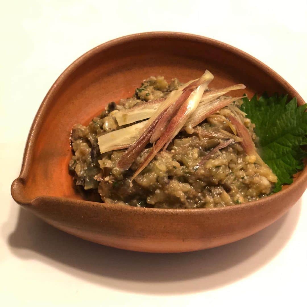 のインスタグラム：「これはハマってしまった…  #なめろう #なすのなめろう   #なす  めっちゃ美味しい。」