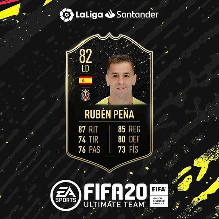 ビジャレアルCFさんのインスタグラム写真 - (ビジャレアルCFInstagram)「¡El lateral groguet @rpenha9 entra en el #TOTW de @laliga de @easportsfifa_es! ¡Enhorabuena, Rubén 👏! .  Yellows right-back @rpenha9 is in the @laliga @easportsfifa #TOTW! Congratulations, Rubén 👏! . #FIFA20 #Villarreal #futbol #football #soccer #LaLiga」7月16日 21時00分 - villarrealcf