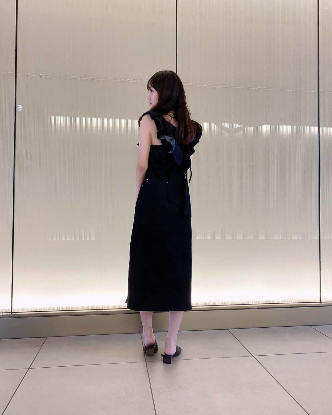 浜田翔子さんのインスタグラム写真 - (浜田翔子Instagram)「可愛いワンピース🤍 今日は1人撮影がんばろ😛」7月16日 12時16分 - shoko_hamada