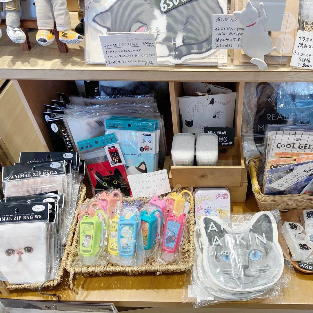 ねこさんのインスタグラム写真 - (ねこInstagram)「鎌倉駅徒歩すぐの場所にある、【鎌倉ねこサロン(@kamakura_neco_salon )】さんに行ってきました〜😻❤️相変わらず、カワユシ💓な、ねこグッズがたーくさん❣️❣️✨ 今は、除菌系や衛生系のねこモチーフグッズや、エコバッグ類などの新商品がたっくさんあったョ🌞✨ 写真2〜3枚目の、パン屋さんが作った、ねこ型マフィン超おいしそう….❤️とっても人気なんだって❣️ もちろん私たちNEKONOBAグッズも多数取り揃えているので是非お店に遊びに行ってみてね🌸 鎌倉駅降りて、小町通りじゃなくて、御成通り‼️です😊✨徒歩1分くらいの場所にあるよ‼️鎌倉に来た際は是非にっ🏋🏽🌴 #neko_magazine #NEKONOBA #ねこマガジン #ネコノバ #ねこ #猫 #cat #catstagram #cat #雑誌ねこ #ねこ雑貨 #今日のねこ #鎌倉 #kamakura #鎌倉ねこサロン #御成通り」7月16日 15時35分 - neko_magazine
