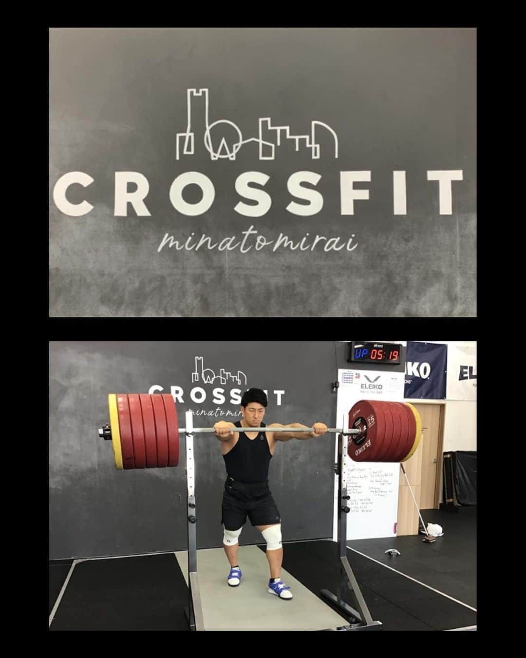 山本俊樹さんのインスタグラム写真 - (山本俊樹Instagram)「- 今日は @crossfit_minatomirai でスクワットのトレーニングさせて頂きました。  来週はセミナーもさせて頂く予定です。この為にELEIKOのパワー用バーベルも用意していただいたので、当日皆さんの前で最高の300kgスクワットをお見せしたいと思います！  #いつでもどこでも300kg」7月16日 16時36分 - toshikis170j215