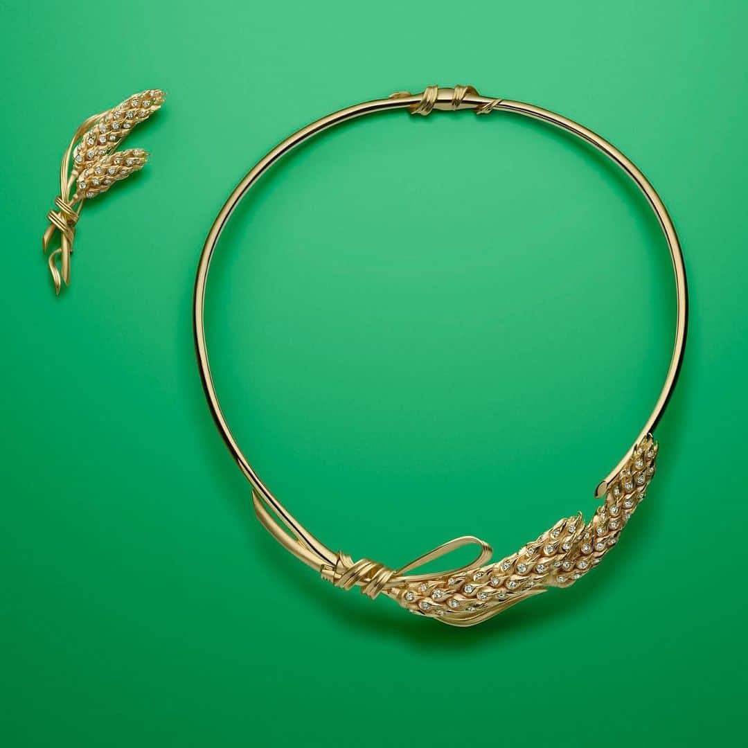 Chaumetさんのインスタグラム写真 - (ChaumetInstagram)「Favourite motif of Empress Joséphine, wheat has always been dear to the Maison. L’Épi de blé de Chaumet collection turns this symbol of abundance into luminous jewels made of brushed yellow gold and sensuous diamond grains, lighting up the skin like a ray of sun. #Chaumet #ChaumetJardins #ChaumetBle」7月16日 17時09分 - chaumetofficial