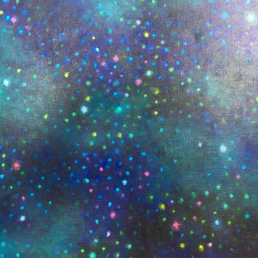 成瀬未夏さんのインスタグラム写真 - (成瀬未夏Instagram)「stardust  #art #Acrylic paint #アート #アクリル画」7月16日 17時12分 - narusemika