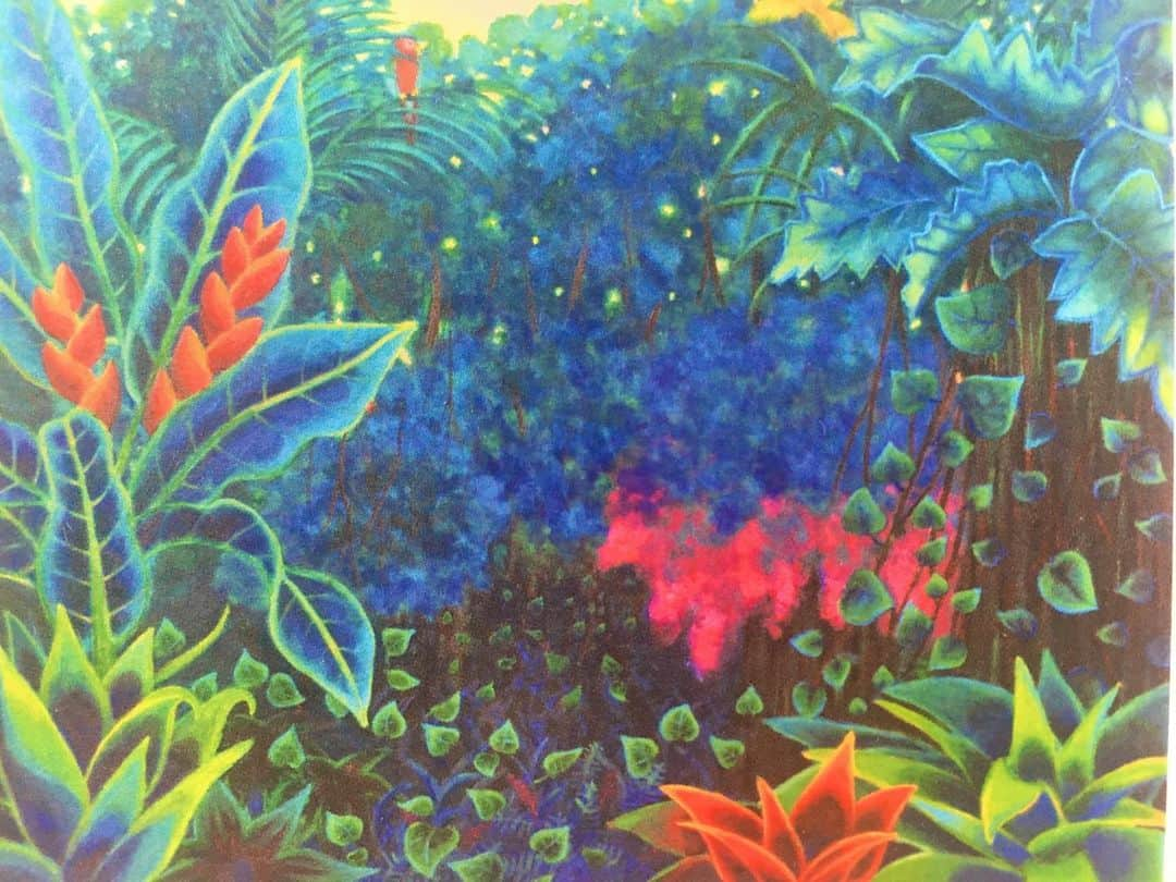 成瀬未夏さんのインスタグラム写真 - (成瀬未夏Instagram)「jungle  #art#Acrylpaint#painting#jungle#アート#アクリル画#絵画#ジャングル」7月16日 18時50分 - narusemika