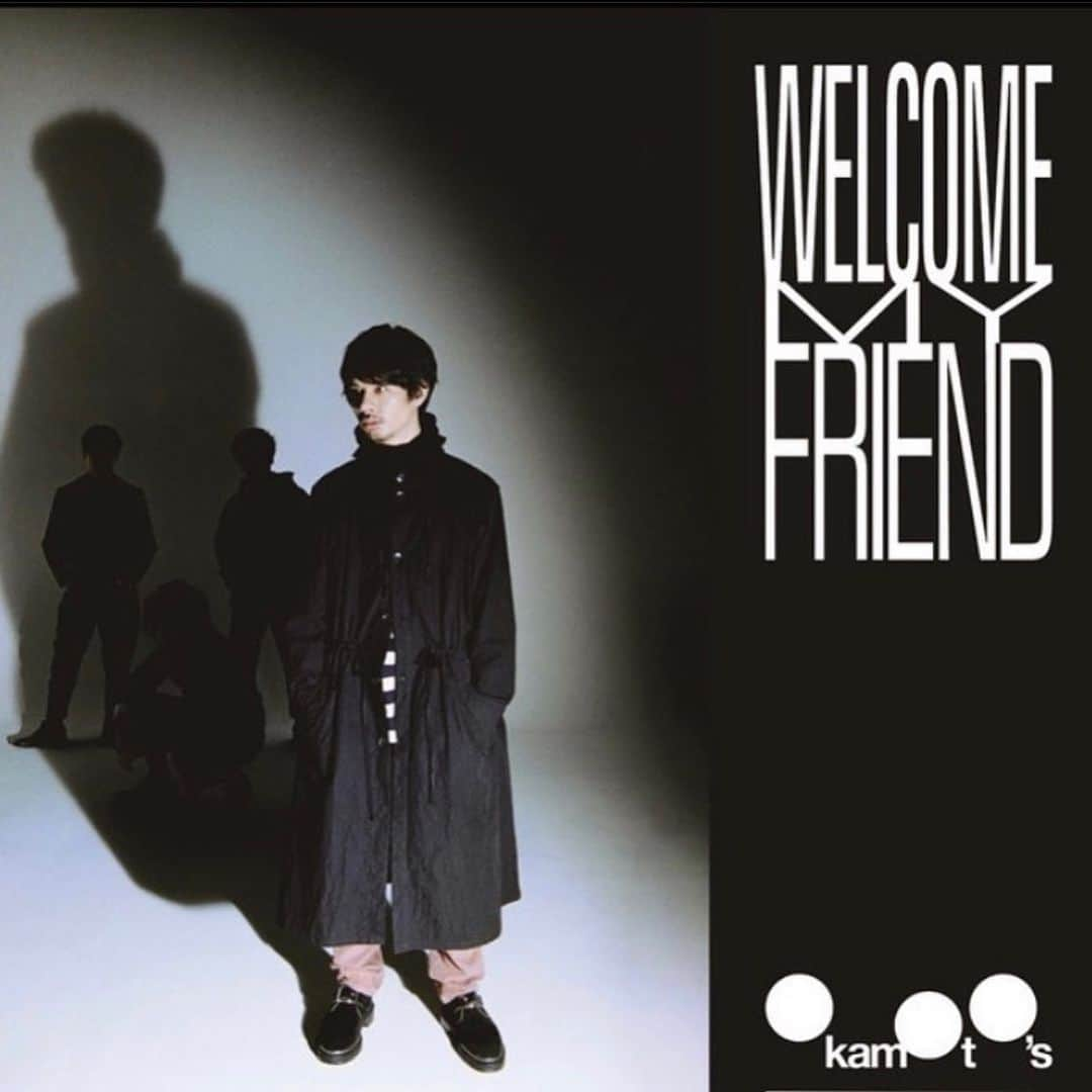 オカモトコウキさんのインスタグラム写真 - (オカモトコウキInstagram)「8.26に出るEPから新曲「Welcome My Friend」が公開されております。積み上げてきたものと新しい要素をうまく融合できた、2020年のOKAMOTO'Sサウンドです。自信作です。是非聴いてね。ピアノはBSさんがいい仕事してます(@brianshinsekai )  ちなみにアニメ富豪刑事の主題歌で海外でも曲が公開されていることもあり、いろんな人がコピー動画とかをあげてくれていて非常に嬉しいのですが、結構サビのコードが違うので、正しいのをここに大公開致します(笑)はい、実はこんな感じで、やや難しいんですね。謎コードが含まれているのでコード名とかはよくわかりません…。録音はこのSilvertone 1457をVoxのAC30にアン直です。エフェクターの使い方は忘れました。」7月16日 19時15分 - okamotokouki