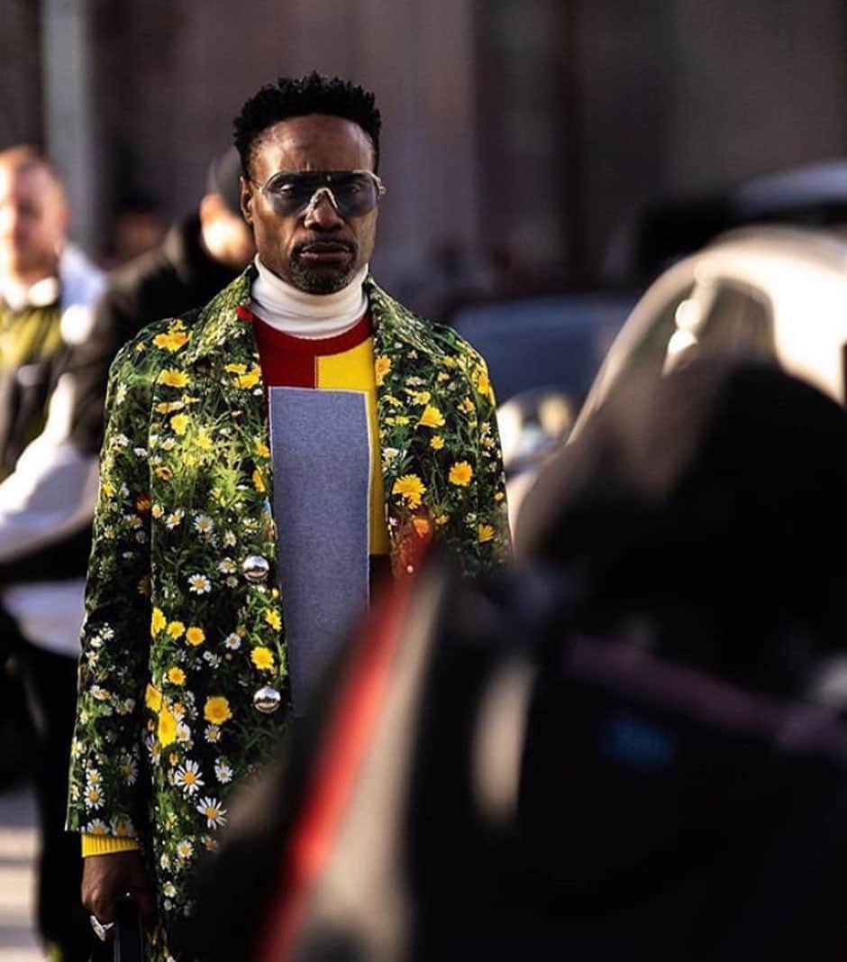 ジェームスロングのインスタグラム：「@theebillyporter in @iceberg @peterblakeartist knit and @christopherkane ❤️❤️❤️」