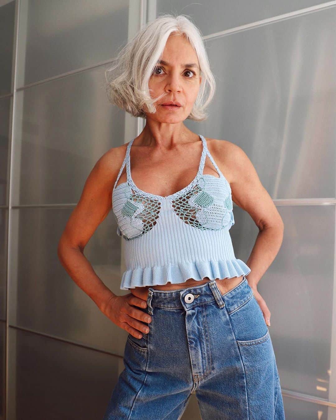 WHO WHAT WEARさんのインスタグラム写真 - (WHO WHAT WEARInstagram)「It’s the middle of summer, and there’s only one thing we want to wear: crop tops. Tap our link for 17 cute and easy crop-top outfits to get you through the heat. photos: @sarennya, @greceghanem, @aysha.sow」7月17日 6時14分 - whowhatwear