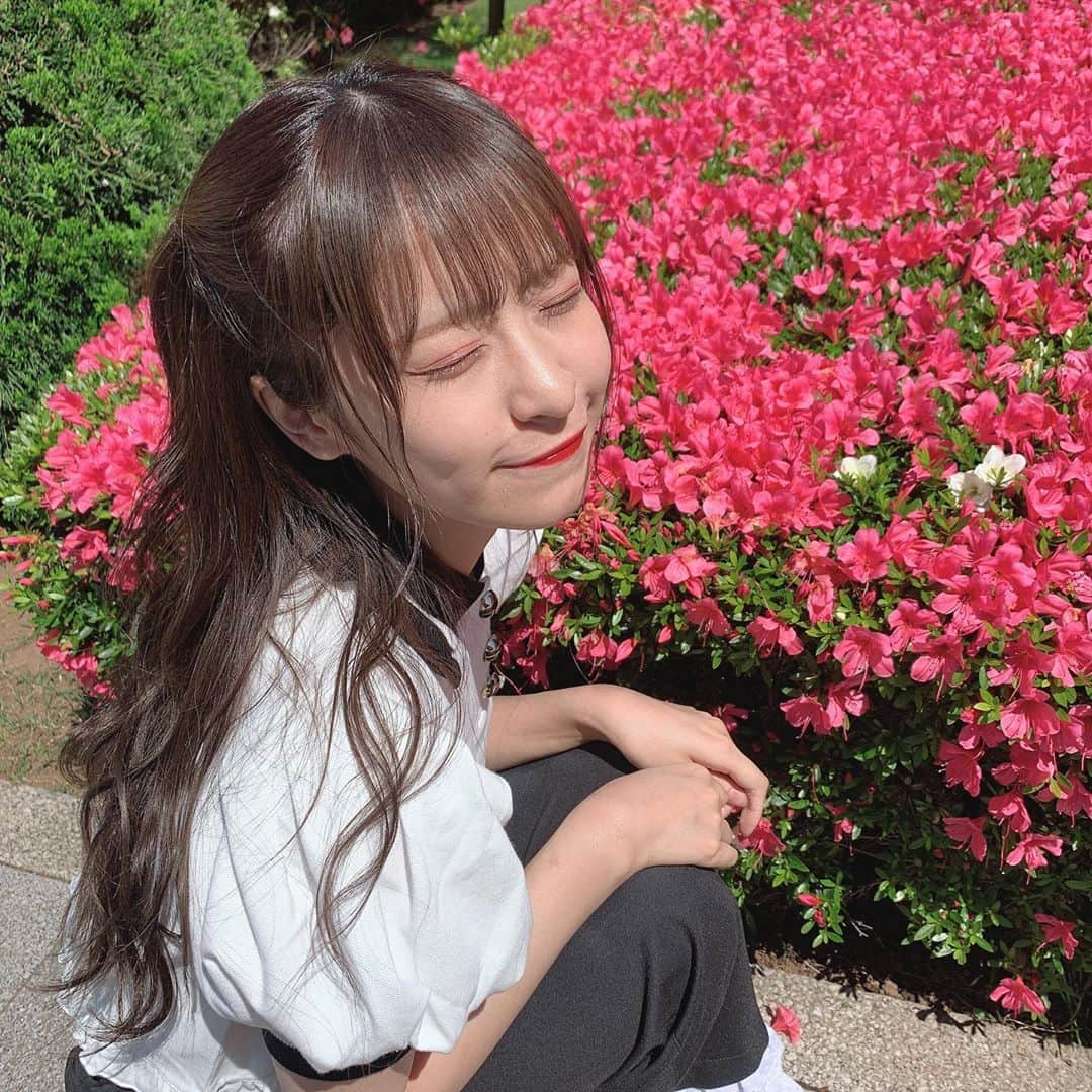 清水里香さんのインスタグラム写真 - (清水里香Instagram)「はやくお天気にならないかな🌷﻿ ﻿ ﻿」7月16日 21時58分 - partyyy_chu