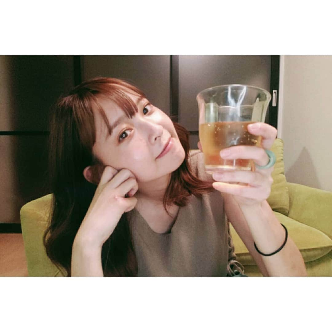 牧野莉佳さんのインスタグラム写真 - (牧野莉佳Instagram)「さっこちゃんとのサシ飲み企画！ 皆さん、インスタライブ見に来てくれてありがとうございました🙇❤️」7月16日 22時05分 - makino_rika