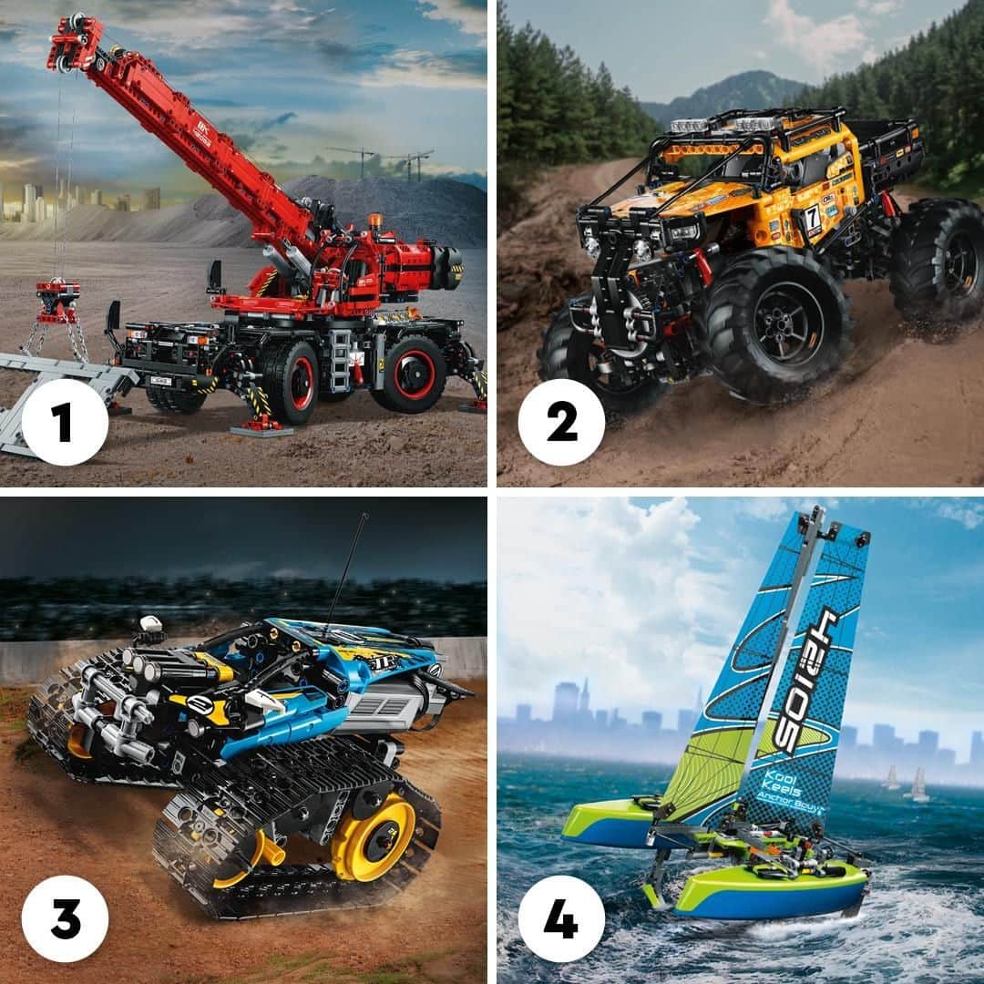 LEGOさんのインスタグラム写真 - (LEGOInstagram)「If you could only pick ONE of these Technic sets to build, which would it be? 🤔   #LEGO #LEGOTechnic #Vehicle」7月16日 23時00分 - lego