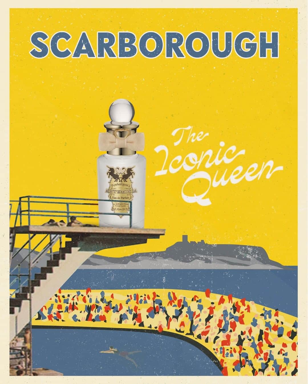 ペンハリガンさんのインスタグラム写真 - (ペンハリガンInstagram)「Scarborough is the grande dame of seaside resorts: it was Britain’s very first spa. What better way to travel to such a place than through the medium of perfume, with Penhaligon's very own iconic queen in 30ml, Artemisia.  Whether you’ve come for sea bathing, hilltop strolls or knickerbocker glories, you will be most welcome. #wishyouwerehere #summerscents #artemisia #scarborough #penhaligons」7月16日 23時28分 - penhaligons