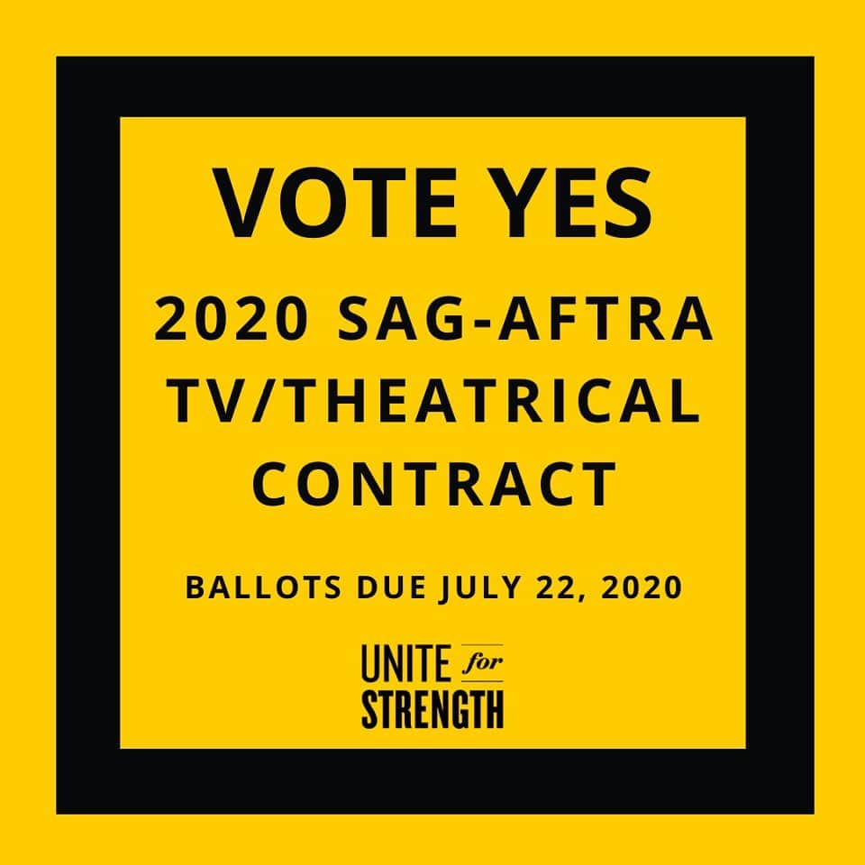 マーシャ・ゲイ・ハーデンのインスタグラム：「THANK GOD YOU HAVE NEGOTIATED FOR STREAMING RESIDUALS!! 📣 SAG-AFTRA members! I implore you to VOTE YES on the TV/Theatrical contract. Here are just a few of the reasons why:  ✅ $318 Million dollar contract - the richest deal in TV/FILM history ✅ $54 Million for Pension & Health ✅ 26% increase in streaming residuals ✅ 2,100 new Background jobs ✅ More money in overtime for Stunt Performers ✅ Groundbreaking simulated sex and nudity protections   There is SO much that is great about this contract. We all know that the future of entertainment is in streaming, and this contract radically improves streaming residuals.」