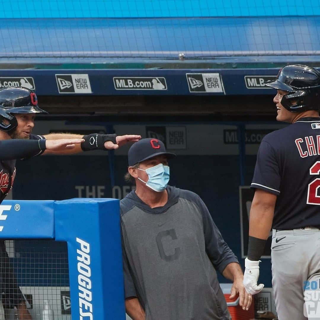 クリーブランド・インディアンスさんのインスタグラム写真 - (クリーブランド・インディアンスInstagram)「"Is Yu Chang the next Babe Ruth?" -A nice thought from Mike Clevinger」7月17日 0時25分 - cleguardians