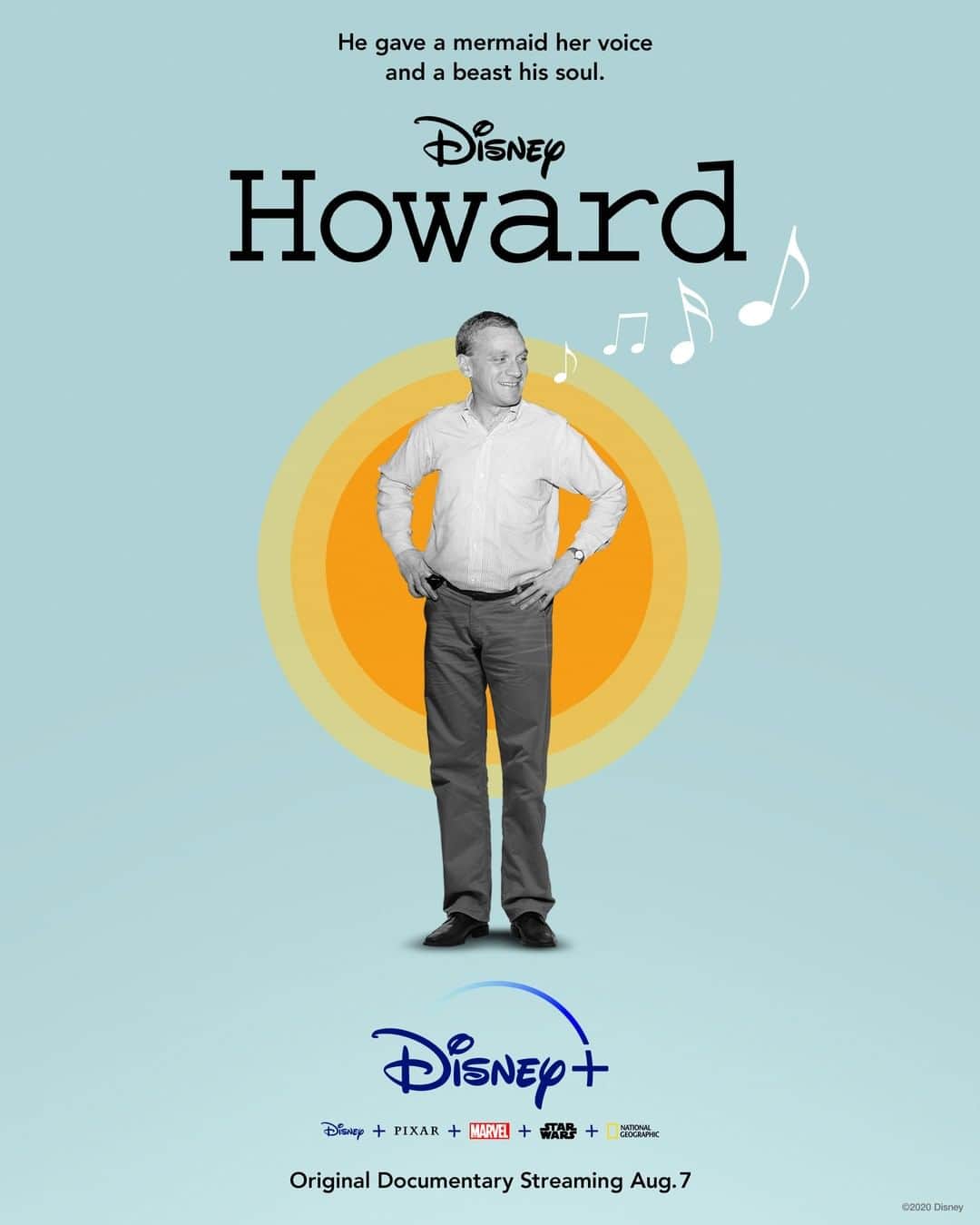 Disneyさんのインスタグラム写真 - (DisneyInstagram)「Meet the man behind the music that made the world go round. 🎶 Howard, an Original Documentary, is streaming August 7 on #DisneyPlus. #HowardDoc」7月17日 1時00分 - disney