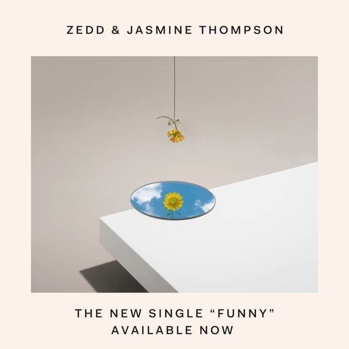 ゼッドのインスタグラム：「“Funny” is OUT NOW!!! I’m so excited to finally release it. @jasminethompson’s performance blew me away and made producing this song so much fun. I hope you enjoy this song as much as I enjoyed making it. Link in bio to watch. #ItsFunny」