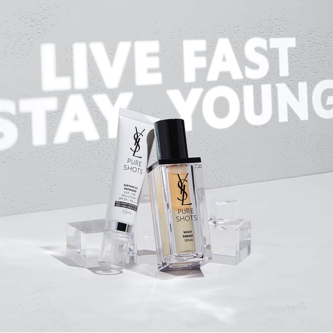 Yves Saint Laurent Beautyさんのインスタグラム写真 - (Yves Saint Laurent BeautyInstagram)「When you’re busy daring life, skincare should be your last worry.  Goals to tackle,  Accomplishments to crush.  Life goes on  PURE SHOTS NIGHT REBOOT SERUM  #yslbeauty #pureshots #livefaststayyoung」7月17日 2時00分 - yslbeauty