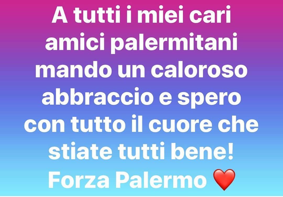 ステファノ・ソレンティーノのインスタグラム：「❤️ #Palermo」