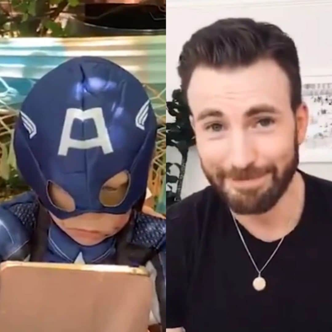 ハリウッド・リポーターさんのインスタグラム写真 - (ハリウッド・リポーターInstagram)「From one hero to another. #ChrisEvans sent an uplifting message and surprise to Bridger Walker, the 6-year-old boy who saved his sister from a dog attack: "What you did was so brave, so selfless." Watch the heartwarming moment, at the link in bio.」7月17日 2時59分 - hollywoodreporter