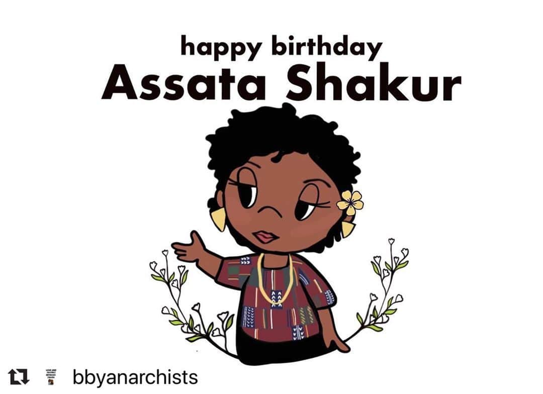 ケラーニさんのインスタグラム写真 - (ケラーニInstagram)「happy birthday Assata! by: @bbyanarchists 🧡🧡🧡🧡」7月17日 3時08分 - kehlani