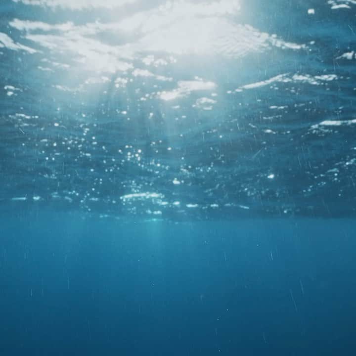 ドゥラメールのインスタグラム：「Explorer, filmmaker and #BlueHeartAmbassador @pcousteau reminds us that ripples of good lead to waves of change and you can make a difference beginning here and now. #LaMerBlueHeart」