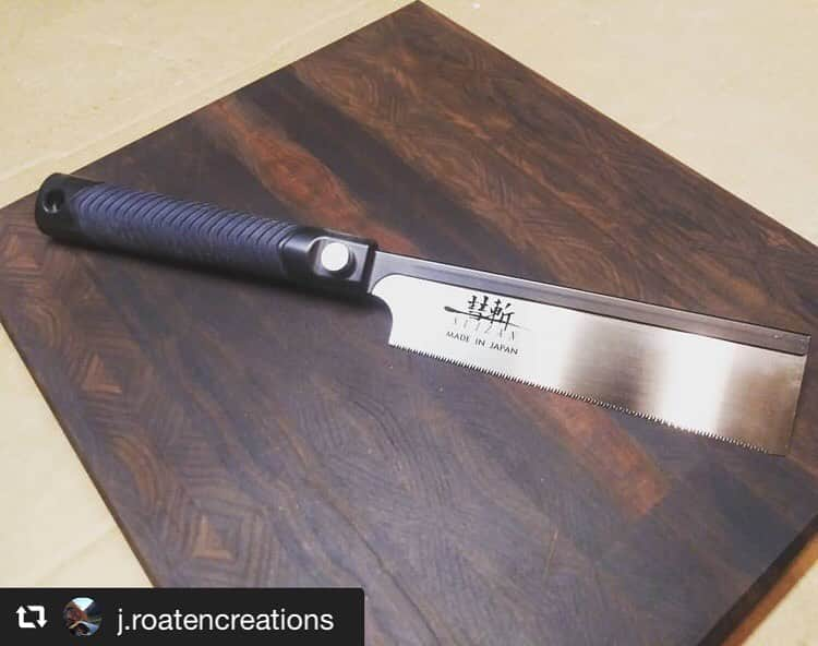 SUIZAN JAPANさんのインスタグラム写真 - (SUIZAN JAPANInstagram)「Thank @j.roatencreations for using SUIZAN japanese dovetail saw! #suizan #japanesesaw #handsaw #japanesetools #suizanjapan #pullsaw #woodworking #woodcraft」7月17日 15時36分 - suizan_japan