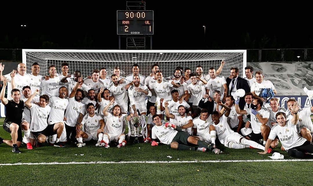 マルコ・アセンシオのインスタグラム：「¡¡CAMPEONES!!🤩🏆  #HalaMadrid #MA20」