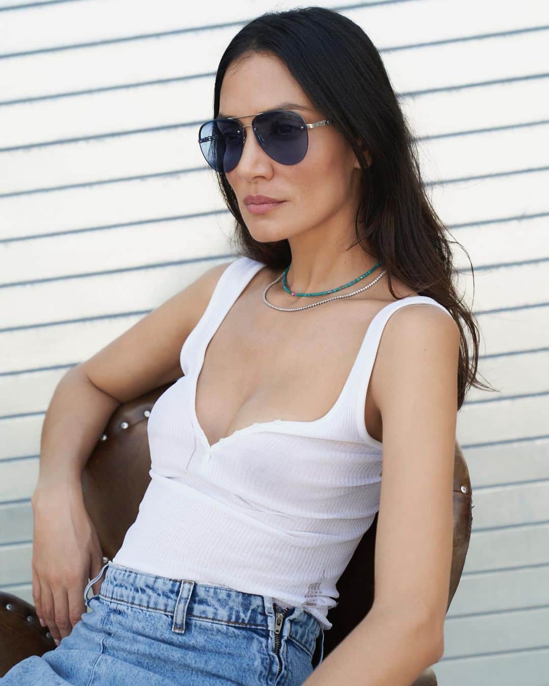 サムエデルマンのインスタグラム：「Shady 🕶  Tap to shop our AVIATORS #SamEdelman」