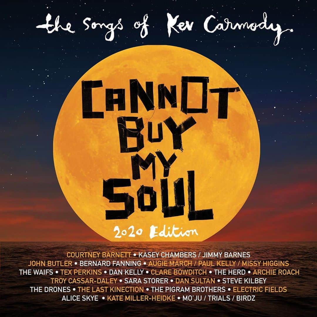 コートニー・バーネットのインスタグラム：「An honour to be a part of “Cannot Buy My Soul” the songs of Kev Carmody (2020 edition). Out August 21, you can pre-order now via the link in my bio. Follow @cannotbuymysoul for all updates. More soon.. ❤️❤️」