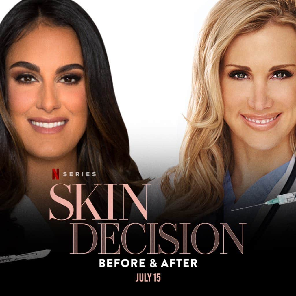 ステファニー・プラットのインスタグラム：「How amazing was #SkinDecision on @Netlfix last night?!!! WOAH 🤩. Not only my friend of 13 years... but also the talented GENIUS @nursejamieLA who has transformed my skin. I love you, keep killing it! @SkinDecision @beautyparkspa」