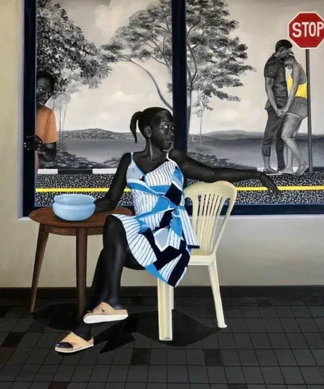 Juxtapoz Magazineさんのインスタグラム写真 - (Juxtapoz MagazineInstagram)「Paintings by Kampala, Uganda-based @ianmwesiga」7月17日 9時44分 - juxtapozmag