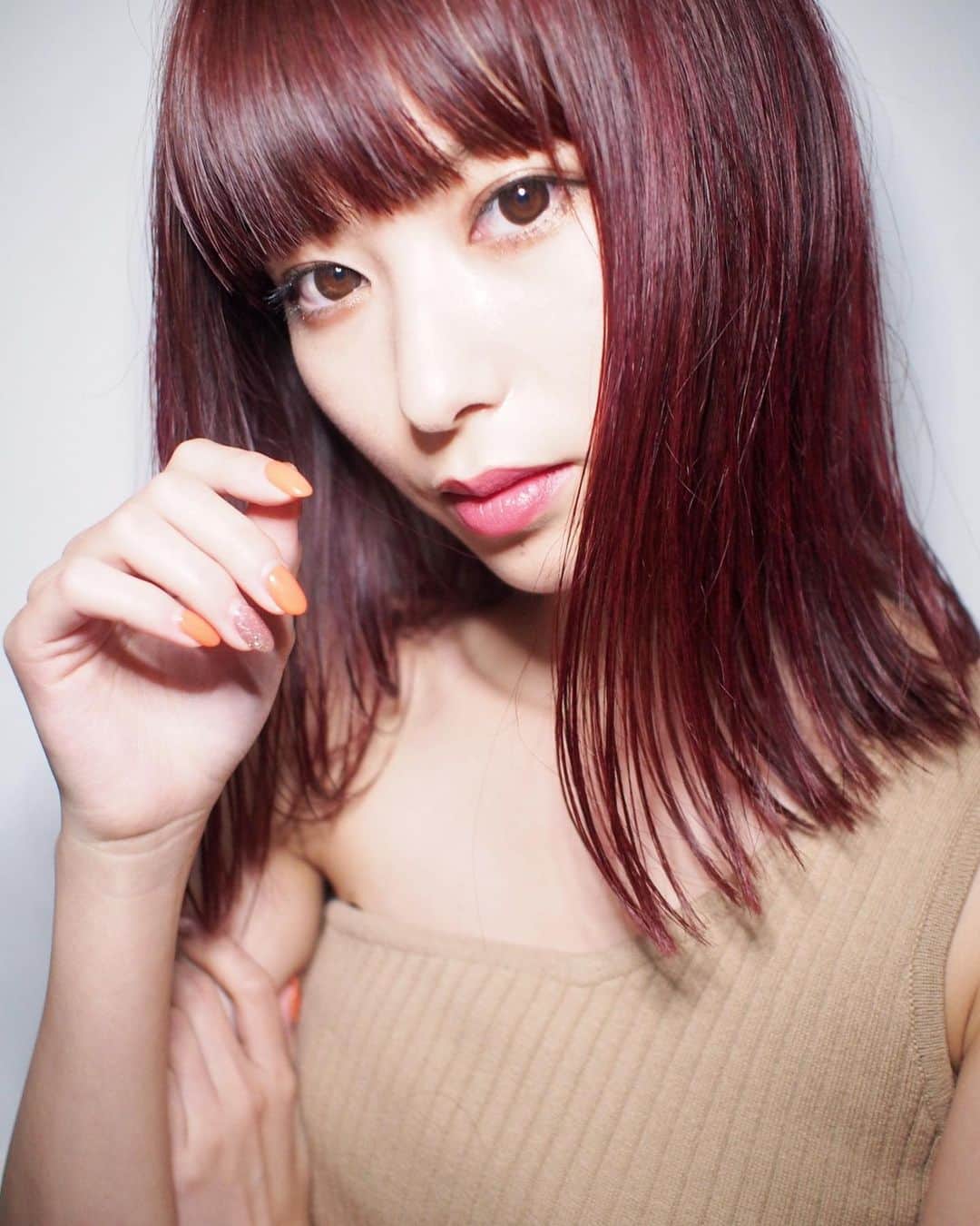 福元雄一郎さんのインスタグラム写真 福元雄一郎instagram まゆかちゃんの最近の髪色 赤髪が似合う オーディション前に髪しに来てくれて久々にクマさんにも撮ってもらえた 喜んでもらえて嬉しいなぁ また時間つくって写真撮ってもらいましょう