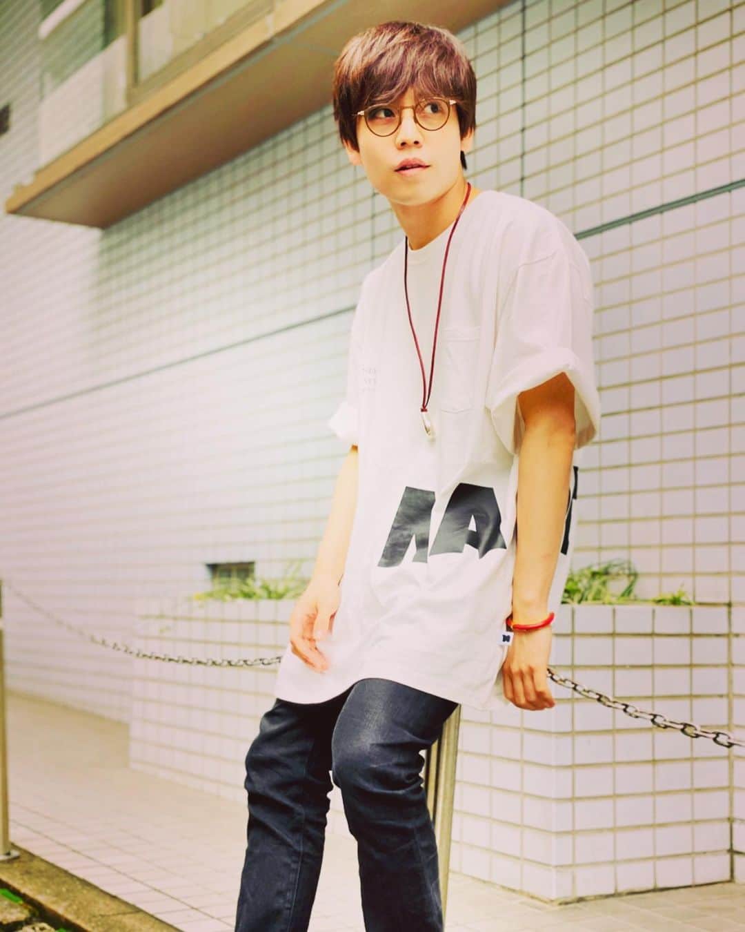 岩岡徹のインスタグラム：「@nissy_nissystaff 先輩から @naptime_tokyo Tシャツ頂きました🎁👕 めちゃ着心地良くて愛用確定🙋🏻‍♂️ ありがとうございます🙇🏻‍♂️‼︎」