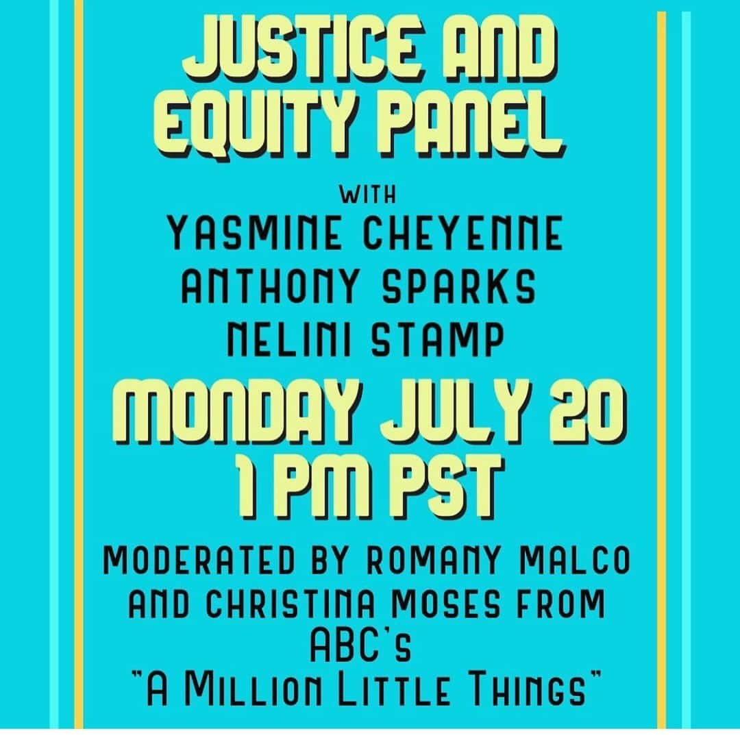 デヴィッド・ジュントーリさんのインスタグラム写真 - (デヴィッド・ジュントーリInstagram)「Proud to be a part of this cast. See below & tune in if you can. #Repost @christinasmoses with @get_repost ・・・ hey friends.  💫save the date💫 monday july 20th 10:30amPT/ 1:30pm ET the cast of @millionlittlethingsabc is hosting an online panel discussion on anti-racism, inclusion, equality and equity in the entertainment industry, mental health and all things voting. the link to attend as a viewer will be sent out closer to the date.  please join us as we speak with political activist @nelstamp, show-runner and professor @sparks.anthony and mental health advocate @yasminecheyenne  we’re proud to be part of a show that doesn’t shy away from important social and political issues. personally and professionally we’re committed to doing the work until justice, equity, inclusion and equality is the paradigm that shapes our society and values. hope to see you there. ✊🏾♥️」7月17日 10時55分 - mrgiuntoli