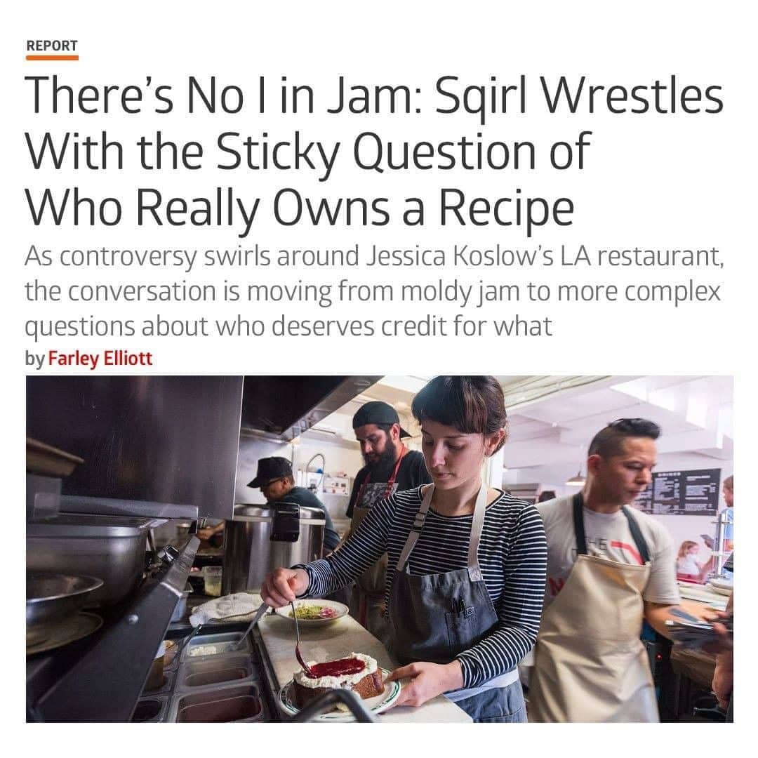 Eater LAさんのインスタグラム写真 - (Eater LAInstagram)「As controversy swirls around Jessica Koslow’s LA restaurant, the conversation is moving from moldy jam to more complex questions about who deserves credit for what. The narrative surrounding Sqirl has nearly always been bigger than the restaurant itself, and some of the issues surfaced by what some are calling Moldgate have quietly circulated outside of the public sphere for years. But in a moment when representation and equity are at the forefront of conversations across the country, questions in the restaurant industry about ownership, attribution, and who ultimately gets to benefit have never been more relevant or more forceful. Tap our profile link for the full story from @overoverunder. ⁣ 📸 @wonhophoto」7月17日 10時55分 - eater_la