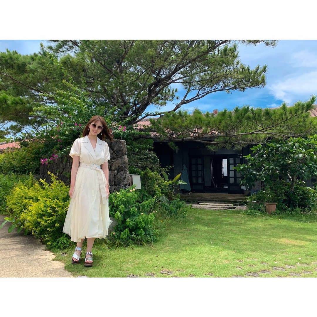 長谷川かすみのインスタグラム：「まだまだ続くよ！ 沖縄写真📷 撮影予備日はオフになったので、何人かでパワースポットに🚲」