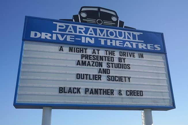 マイケル・B・ジョーダンさんのインスタグラム写真 - (マイケル・B・ジョーダンInstagram)「Dropped by @outliersociety’s A Night at the Drive-In to see Black Panther and Creed last night. Shoutout to @tessamaethompson for jumping on zoom and helping me intro the films. And thank you to @amazonprimevideo @amazonstudios for the perfect social distancing series, and for donating to Compton-area restaurants via @wckitchen . The food trucks were 🔥!   We’re driving in all summer long — to join us in your city, visit anightatthedrivein.com. And to support your own local restaurants, click on over to wck.org/donate.」7月17日 12時49分 - michaelbjordan