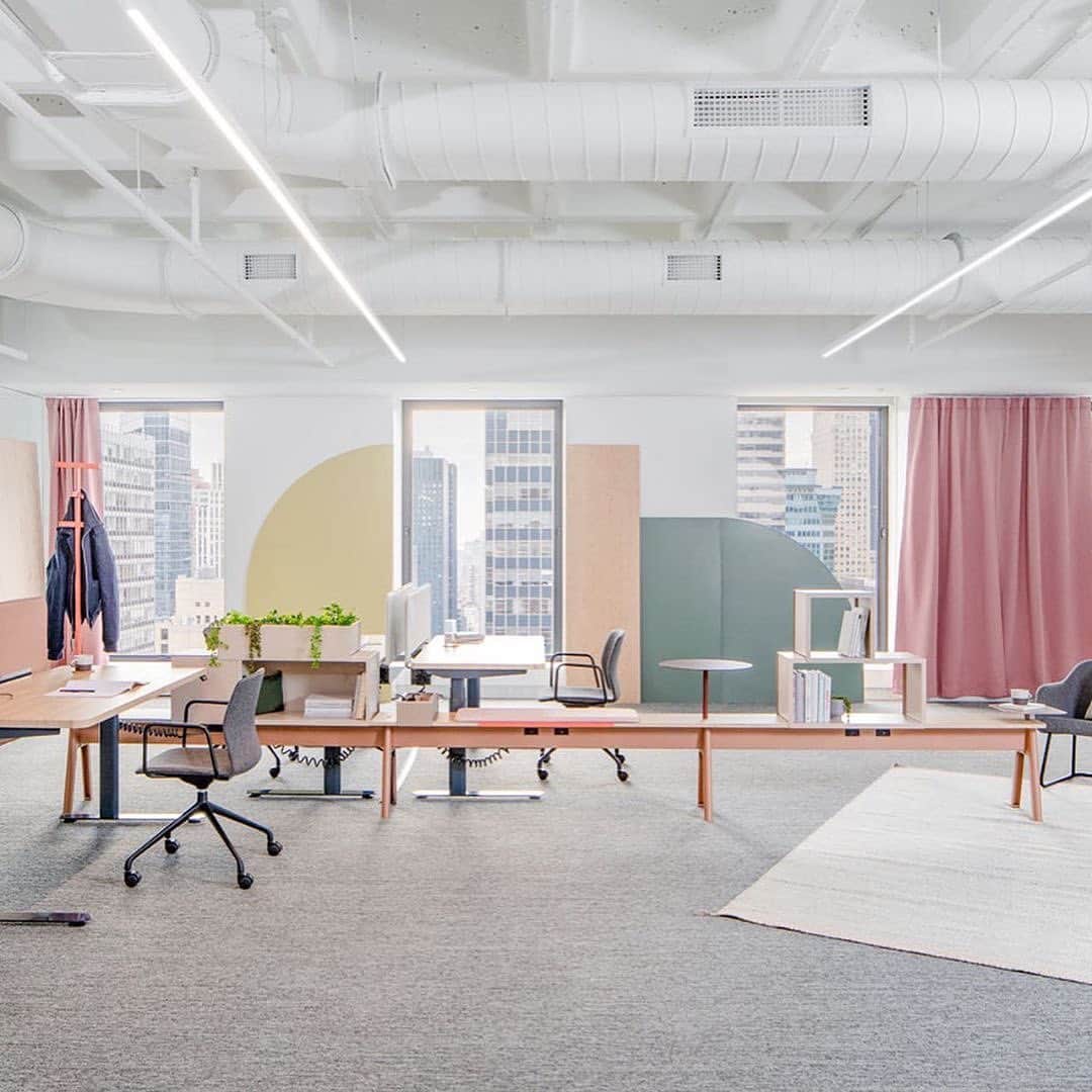 Design Milkさんのインスタグラム写真 - (Design MilkInstagram)「Over on @designmilkworks: San Francisco-based @madebypair is back with a new flexible #workspace system, designed by @studiohopkins, that allows users to create their own personalized #workstations. Olli offers companies the choice to set up anything from clustered workstations, collaborative breakout areas, focus zones, or relaxation spots, all under the same system. \\\ more on designmilk[dot]com!」7月17日 13時13分 - designmilk